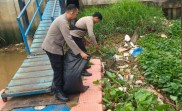 Jelajah Sungai Terdalam di Indonesia, Cara Polisi Bersihkan Sampah di Pekanbaru