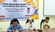 PKS Kalsel Gelar Pendidikan Politik Dan Pelatihan Manajemen Masjid