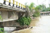 Jembatan Sungai Rokan Miring, Kendaraan Berat Dilarang Melintas