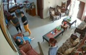 Nenek 60 Tahun di Rumbai Dibunuh, Aksi Komplotan Pelaku Terekam CCTV