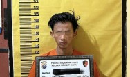 Bekerja di Pasar Malam, Predator Anak Ini Ditangkap Polres Inhu