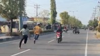 Hendak Kabur, Bandar Sabu Sempat Dikejar-kejar Polisi di Jalan Raya Tebing Tinggi