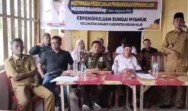 Penghulu Sungai Nyamok Rohil Tegaskan Jangan Ada Pemotongan BLT Kesra di Masyarakat
