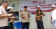 Legislator Gerindra Tinjau KMP Sidoarjo, Ajak Warga Jadi Anggota Koperasi