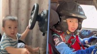 Bocah 7 Tahun Jadi Pembalap Reli Termuda, Sudah Balapan Sejak Usia 1 Tahun