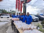 Wujud Rasa Syukur, Organisasi PPDI Kabupaten Siak Berbagi Takjil di Bulan Ramadan