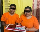 Polres Inhu Amankan Pasutri Pengedar Sabu di Lubuk Batu Jaya