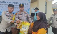Polres Kuansing Gelar Pasar Murah di Cerenti, Dukung Ketahanan Ekonomi Warga