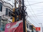 Tunggu Pertek, Penertiban Kabel dan Tiang FO Ditargetkan Mei 2026