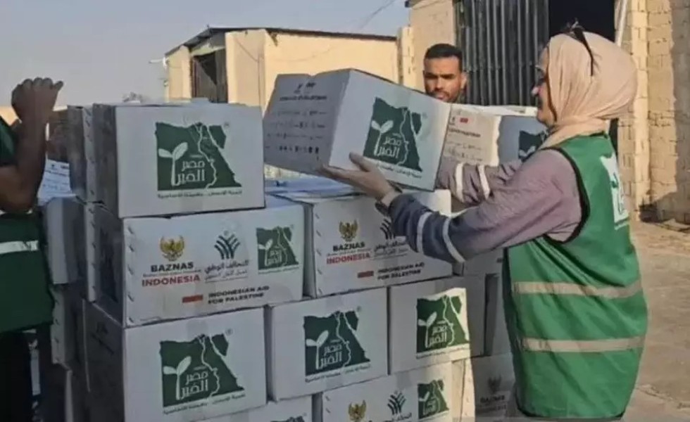 Krisis Kemanusiaan di Gaza, Baznas Kirim 55.000 Paket Bantuan Pangan