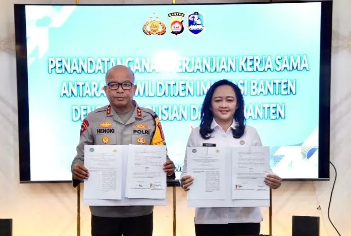 Imigrasi dan Polda Banten Perkuat Kolaborasi Cegah Perdagangan Orang