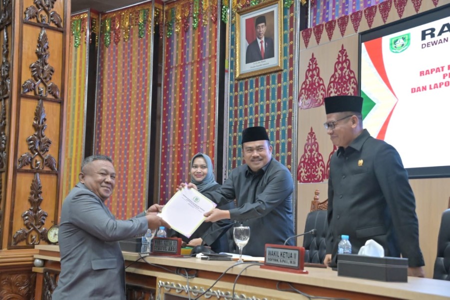 Ranperda APBD Bengkalis Tahun 2025 Disahkan Rp3,3 triliun