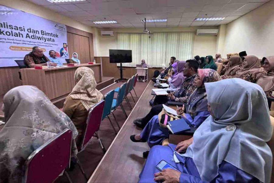 Ciptakan Generasi Hijau, PHR Dorong Sekolah-sekolah Riau Raih Predikat Adiwiyata