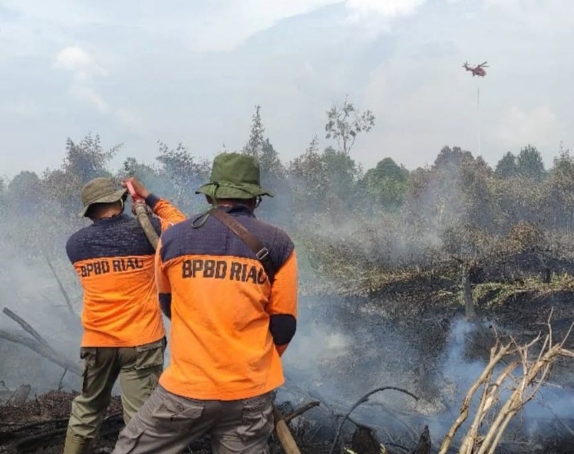 Cegah Karhutla Modifikasi Cuaca, 12,6 Ton Garam Disemai di Langit Riau dalam Dua Minggu