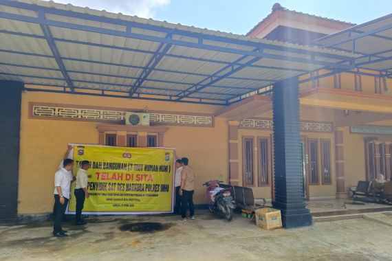 Rumah Mewah dan Aset Gembong Narkoba Mak Gadi Disita Polres Inhu