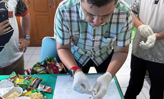 Petugas Lapas Jambi Gagalkan Penyelundupan 3 Paket Sabu dalam Mi Cup
