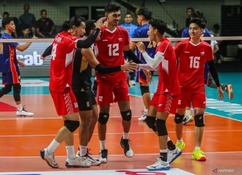 Timnas Voli Indonesia Lolos 8 Besar Usai Kalahkan Thailand