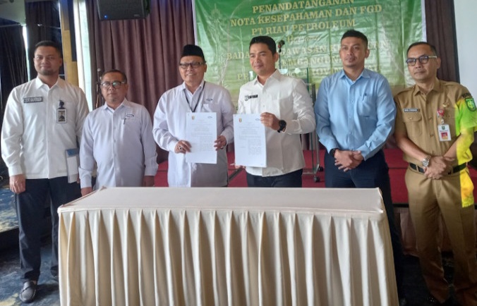 Teken MoU, Riau Petroleum Gandeng BPKP Riau untuk Perkuat Tata Kelola dan Pengawasan