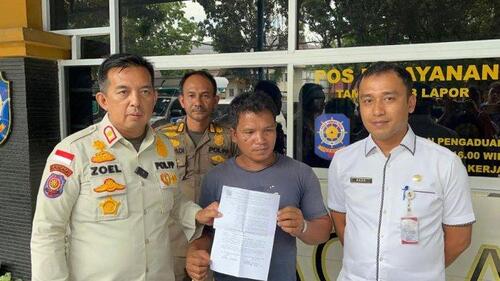 Angkutan Sampah Mandiri di Pekanbaru Terjaring Razia, Sopir Didenda Rp500 Ribu dan Diminta Gabung LPS
