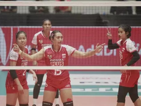 AVC Nations Cup: Smes Yolla Yuliana Tutup Set Pertama dengan Kemenangan