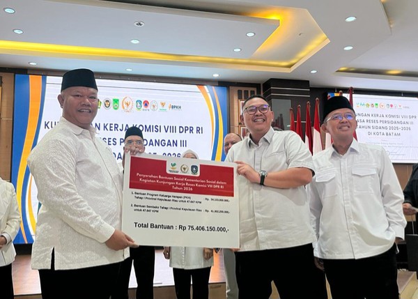 Komisi VIII DPR Pantau Penyaluran Bansos PKH dan Sembako di Batam