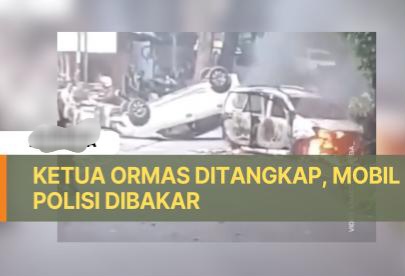 Sempat Buron, Anggota GRIB yang Ikut Bakar Mobil Polisi Ditangkap di Riau