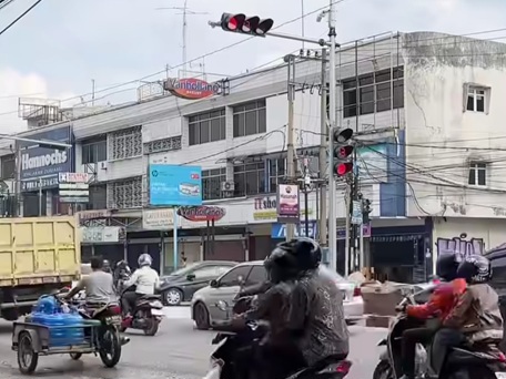 Simpang Tuanku Tambusai–Paus Pekanbaru Dibuka, Arus Lalu Lintas Mulai Lancar