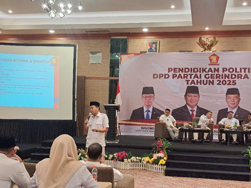 Pendidikan Partai Gerindra Riau, Kader Diingatkan Tak Ramai di Akhir tapi Sepi saat Berjuang