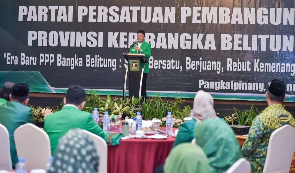 Buka Muswil PPP, Mardiono Minta Dukung Program Pemerintahan Prabowo