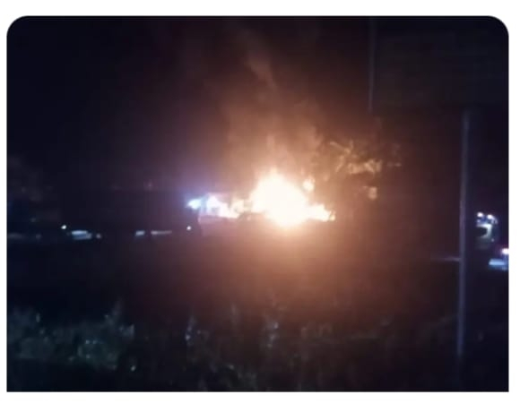 Rumah Makan Lambate Pematang Ibul Rohil Ludes Terbakar, Tak Satupun Barang Terselamatkan