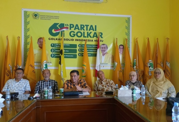 Belum Ada Arahan Aklamasi, Kandidat Petarung Ketua Golkar Riau Bisa 3 Calon