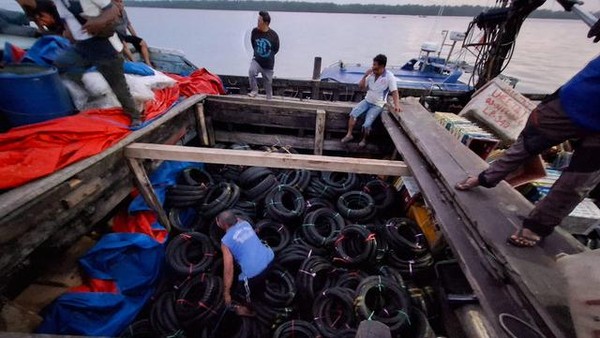 BC Berhasil Gagalkan Barang Impor Ilegal di Perairan Asahan