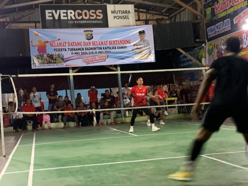 Kapolsek Kandis Cup 2026 Resmi Bergulir, Kapolres Siak: Ajang Sportivitas, Silaturahmi, dan Lahirnya Atlet Muda Berprestasi