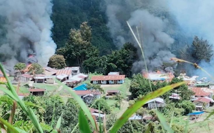 OPM Bakar Sekolah di Kiwirok dan Serang Pasukan TNI