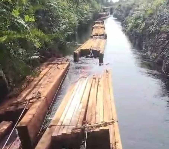 Instruksi Presiden Prabowo Tak Digubris, Ilog di Siak Kecil Bengkalis Masih Marak