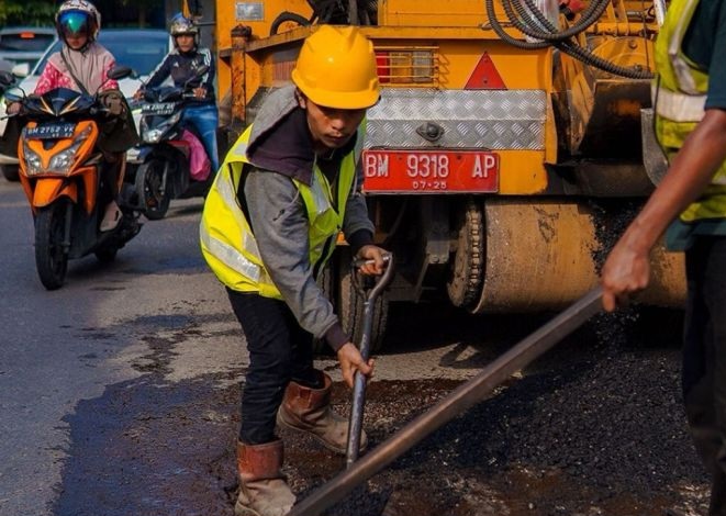 Ratusan Titik Jalan di Pekanbaru Masuk Daftar Tambal Sulam, Ini Rinciannya