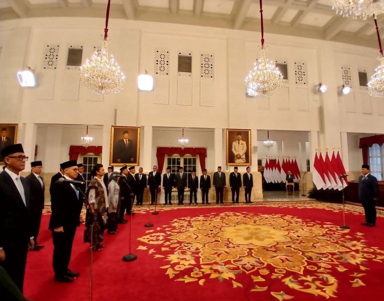 Prabowo Resmi Lantik 31 Duta Besar