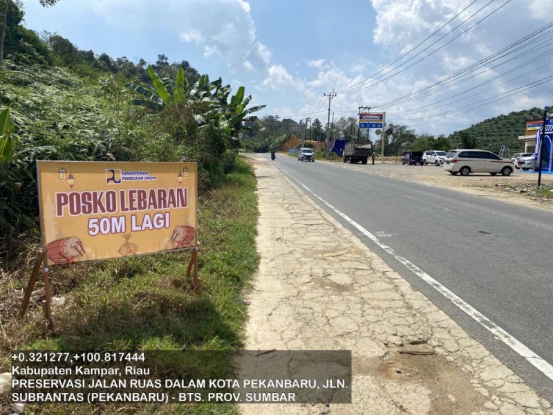 Perbaikan Selesai, Jalur Mudik Riau Siap Dilintasi