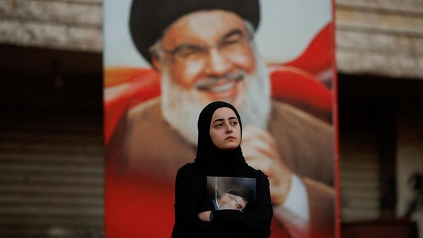 Ketua Parlemen Iran Hadiri Pemakaman Pemimpin Hizbullah di Lebanon