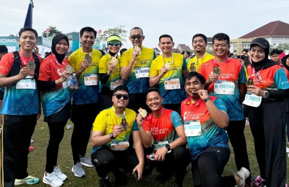 Runners PTPN IV Regional III Meriahkan Bhayangkara Run