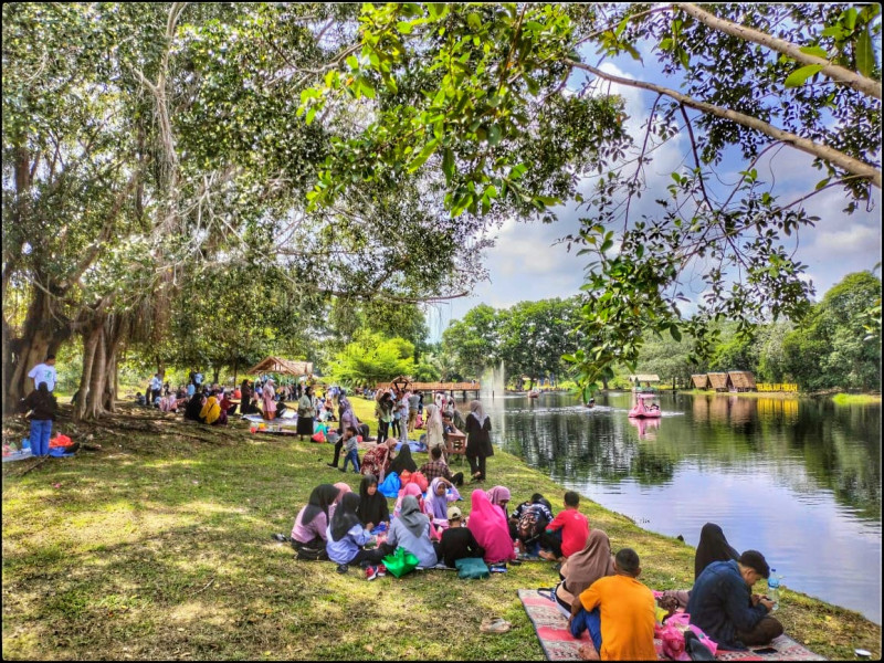 Telaga Air Merah Disulap dari Waduk PDAM Menjadi Destinasi Wisata Favorit, Dikunjungi 7.000 Orang Saat Libur Nataru
