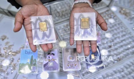 Harga emas Antam Turun Tipis, Masih di Kisaran Rp 1,6 Juta