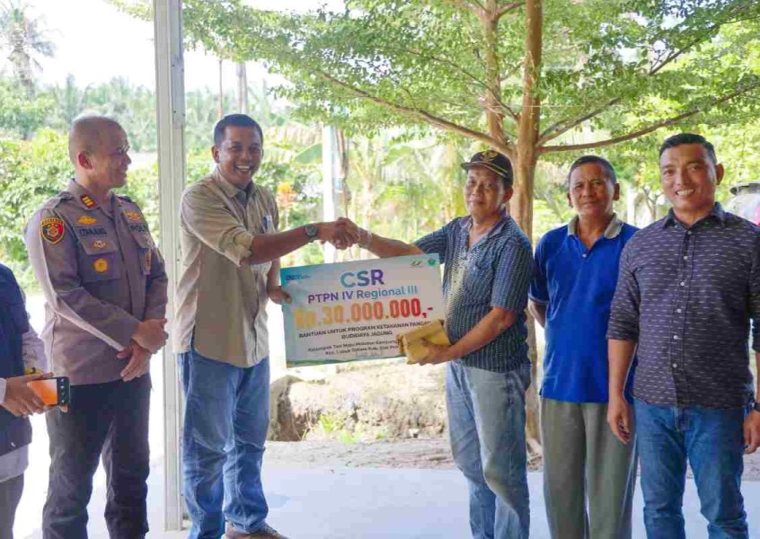PTPN IV Regional III Rangkul Petani Siak Perkuat Ketahanan Pangan Melalui Budidaya Jagung