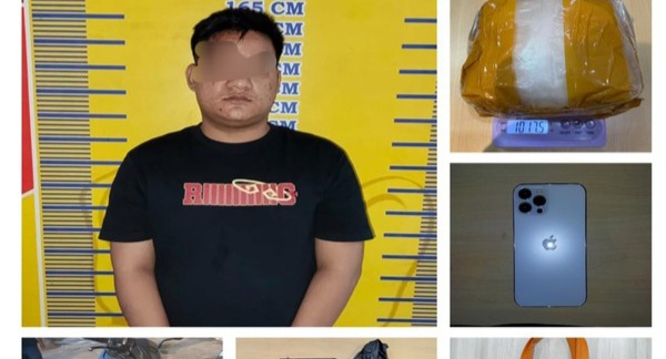 Polisi Nyamar Jadi Pembeli, Pengedar Sabu 1 Kg di Palembang Ditangkap