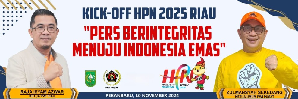 Minggu, PWI Riau Gelar Peluncuran Kick-Off HPN 2025