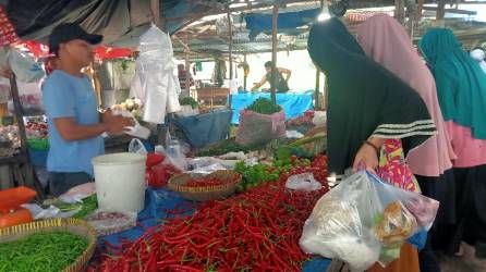 Harga Cabai Merah di Pekanbaru Turun