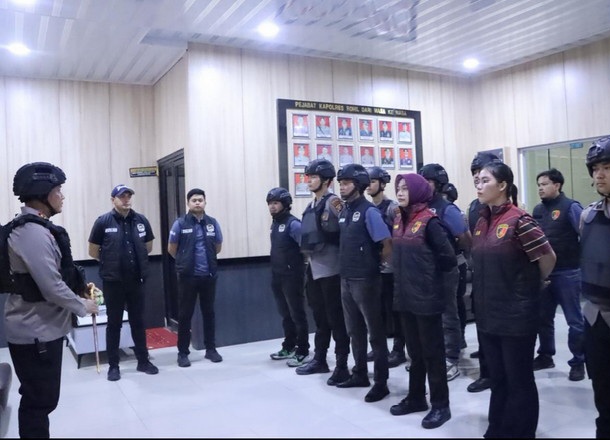 Kapolres Rokan Hilir Pimpin Langsung Patroli Tim RAGA, Cegah Premanisme dan Geng Motor