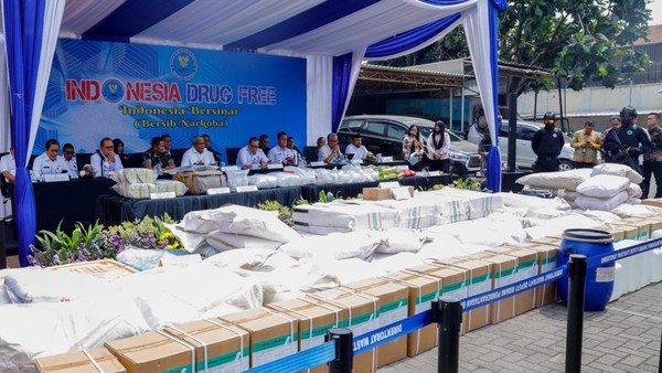 2,3 Kg Kokain Diselundupkan dari Brasil Milik Jaringan Golden Peacock