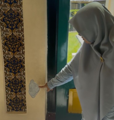 Dinding Bocor hingga Jendela Pecah, Bupati Afni Prioritaskan Pemugaran Istana Siak