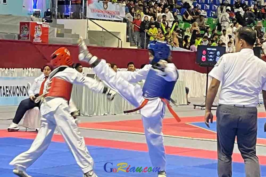 Kejuaraan Provinsi Taekwondo Dan Liga Pelajar Resmi Dibuka